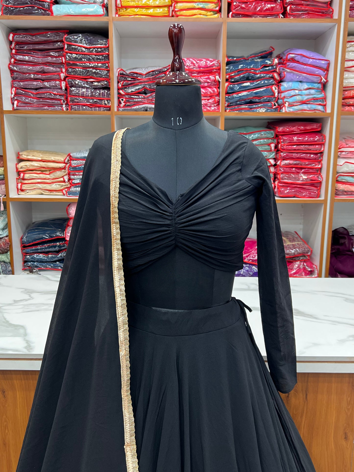 Latest Stitched Lehenga choli Dupatta Set for function wear