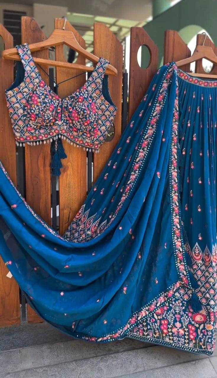 Party Wear Designer Lehenga Choli For Women