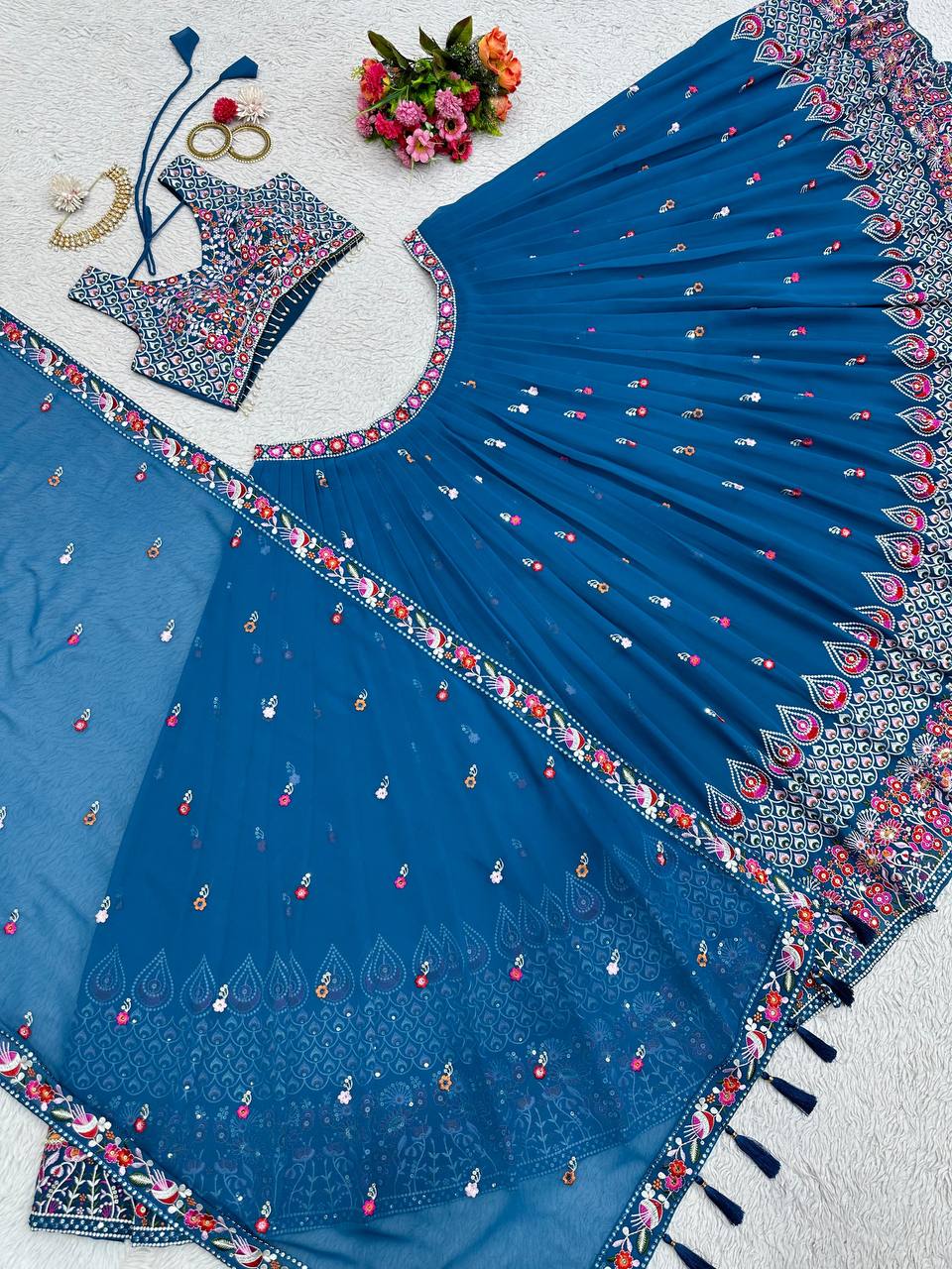 Party Wear Designer Lehenga Choli For Women