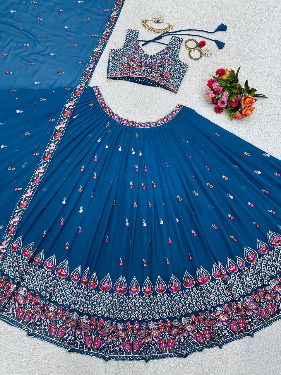Party Wear Designer Lehenga Choli For Women