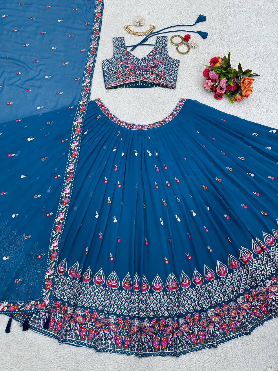 Party Wear Designer Lehenga Choli For Women