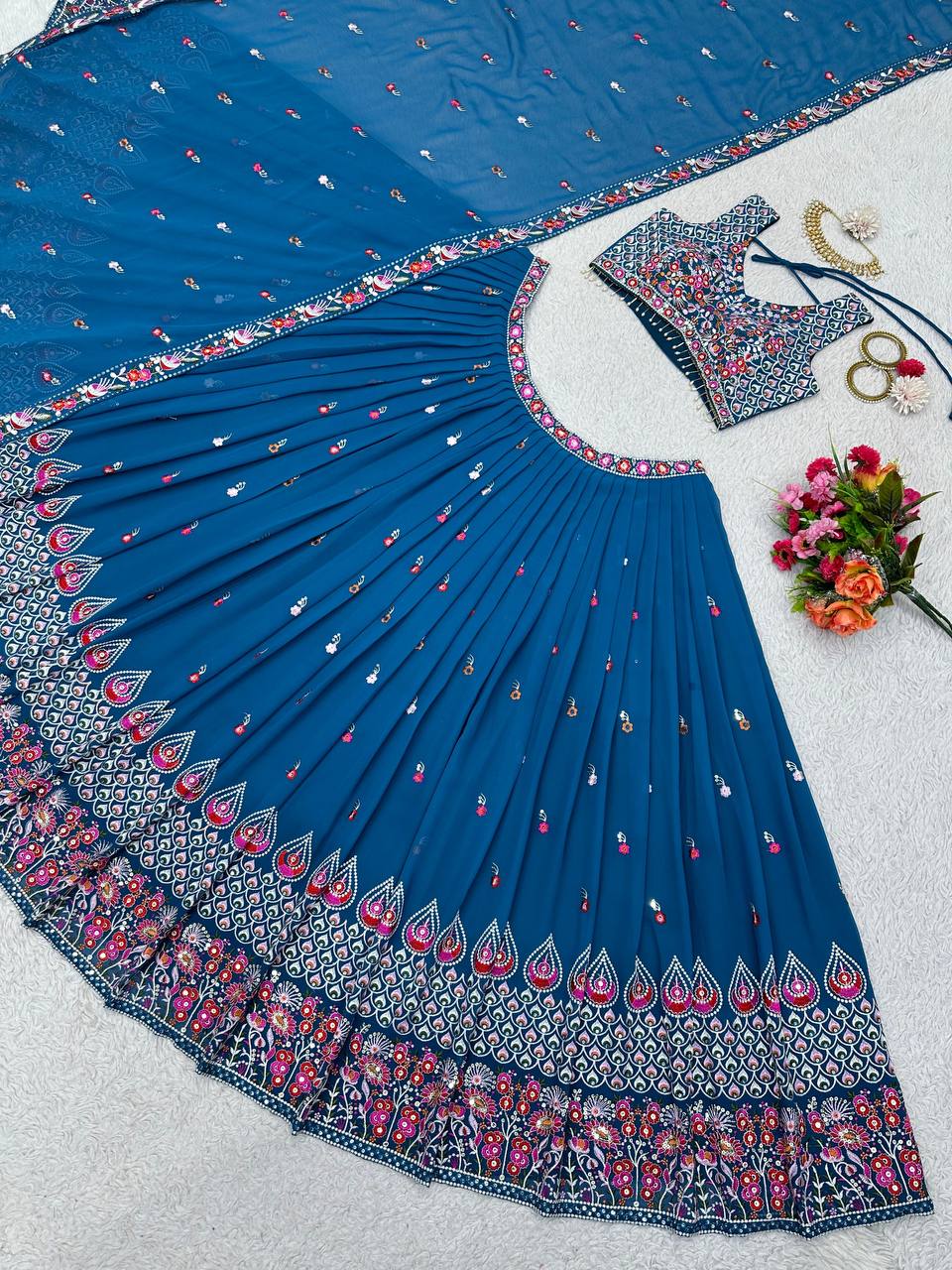 Party Wear Designer Lehenga Choli For Women