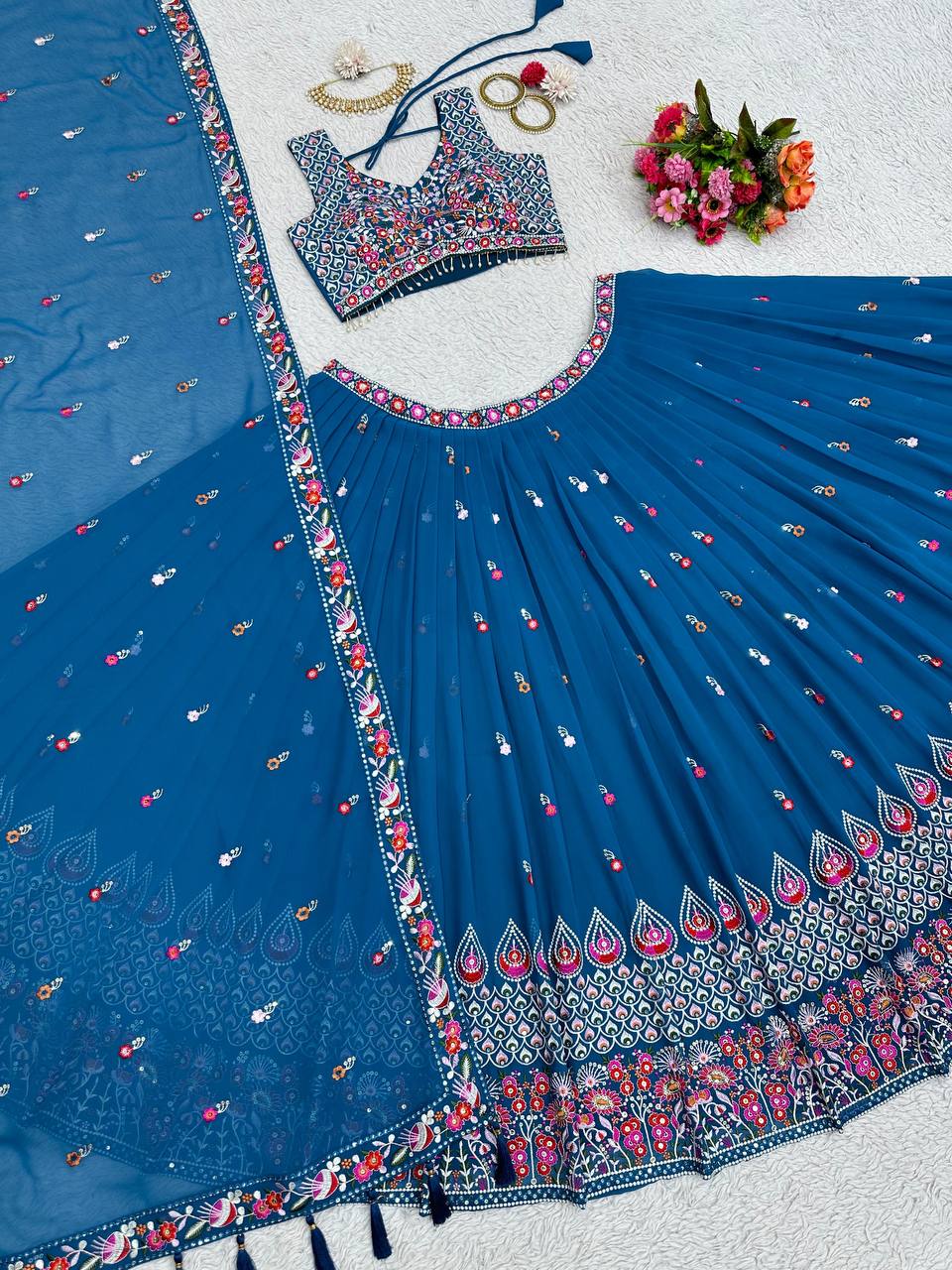 Party Wear Designer Lehenga Choli For Women