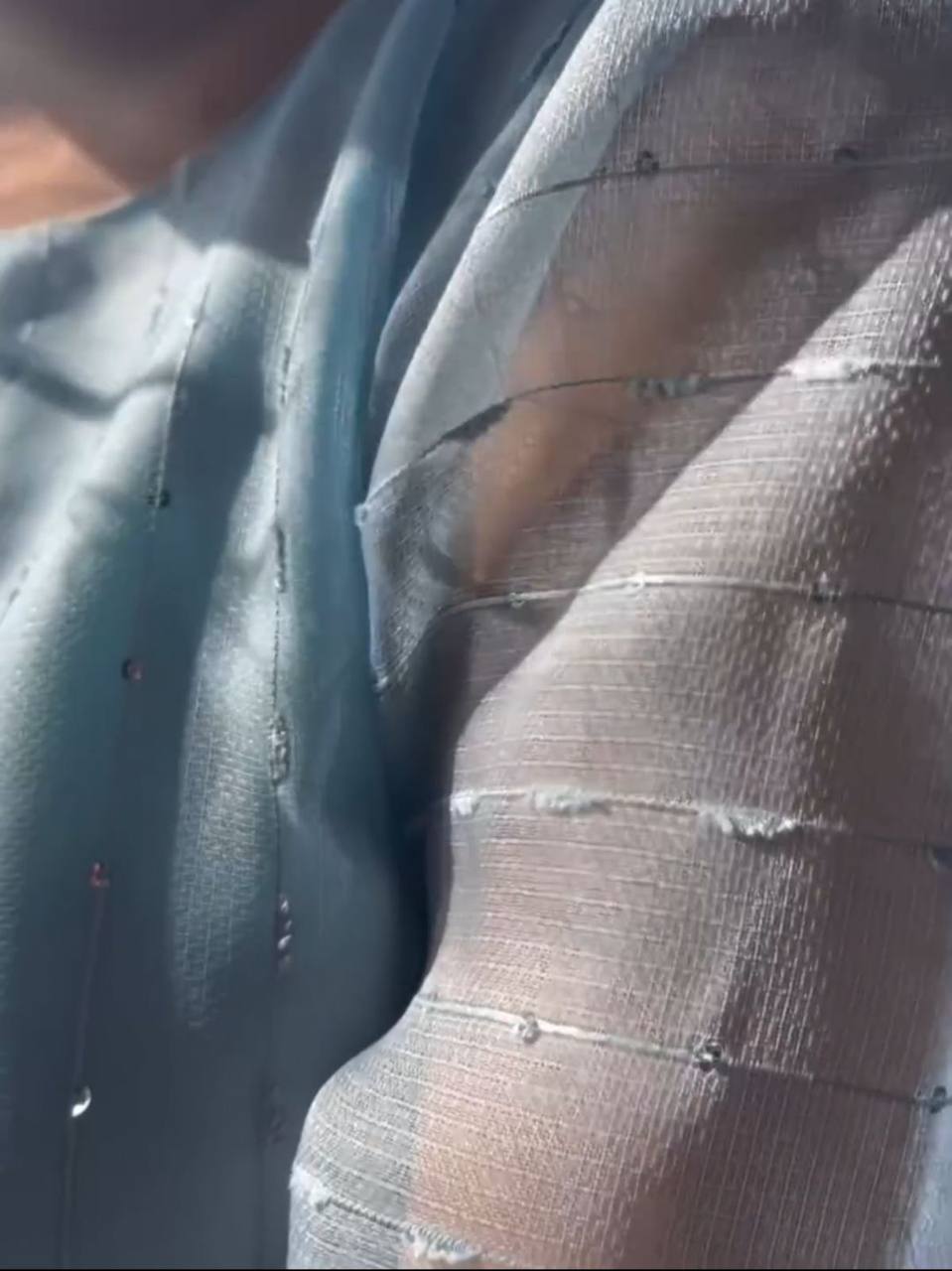Latest Net Organza Sequence Work Ready Made Kurti