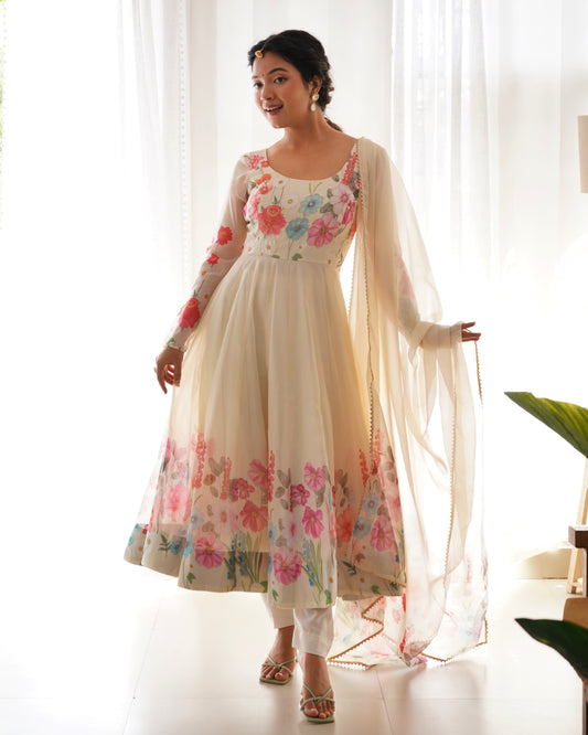 Latest Designer Anarkali Stitched Suit