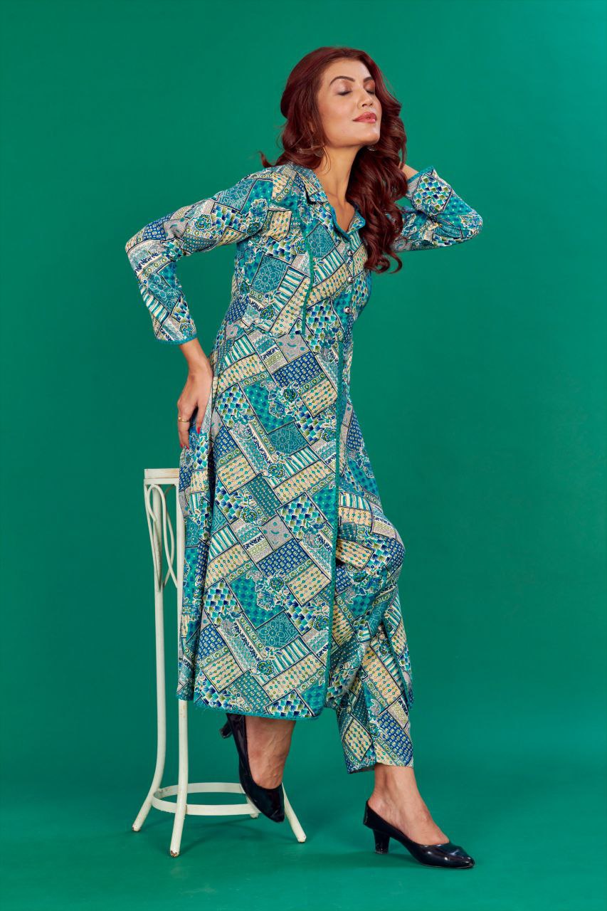 Beautiful Kurta Pent Or Co-Ord Set