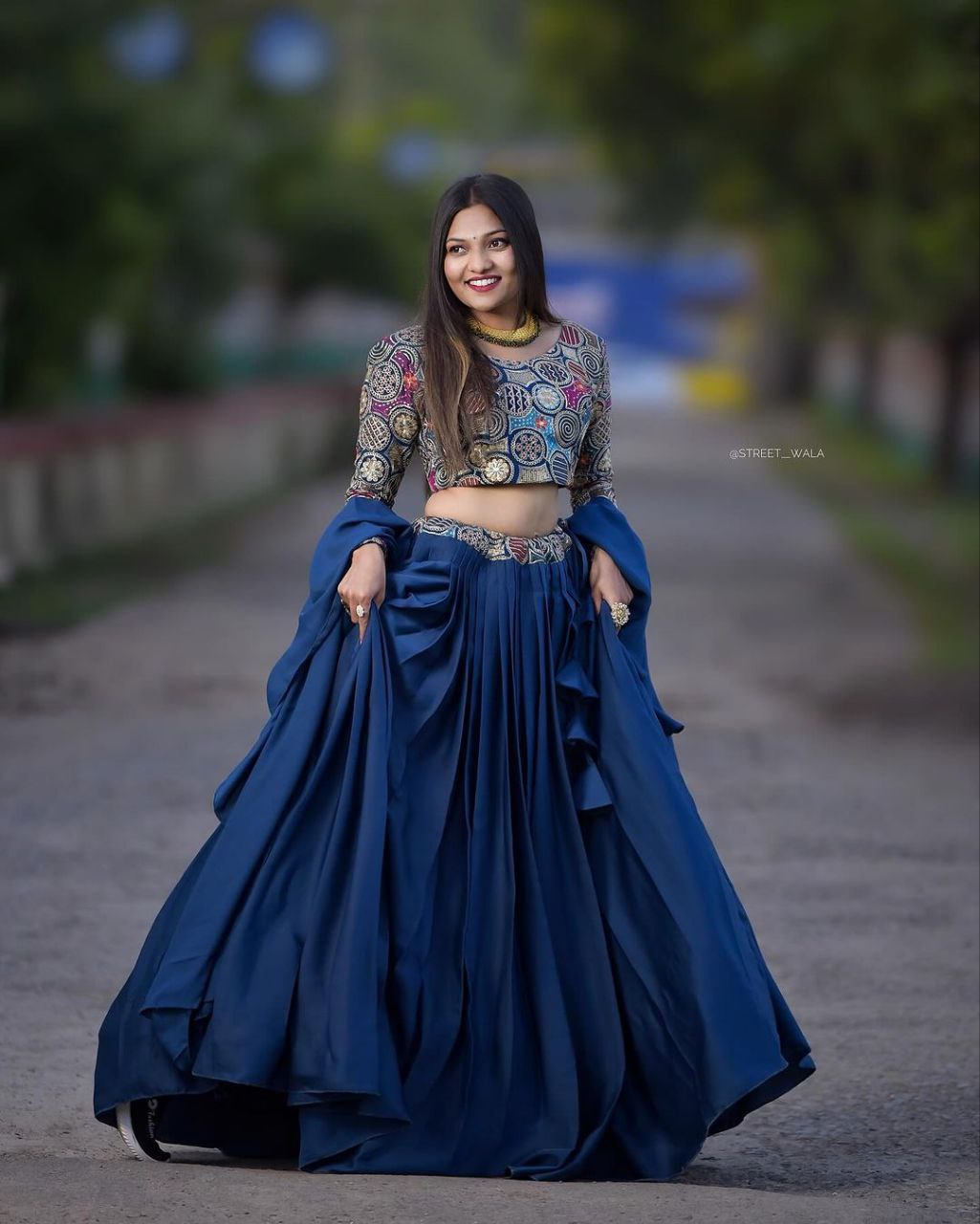 Wedding Wear Ready Made Georgette sequence work lehenga choli