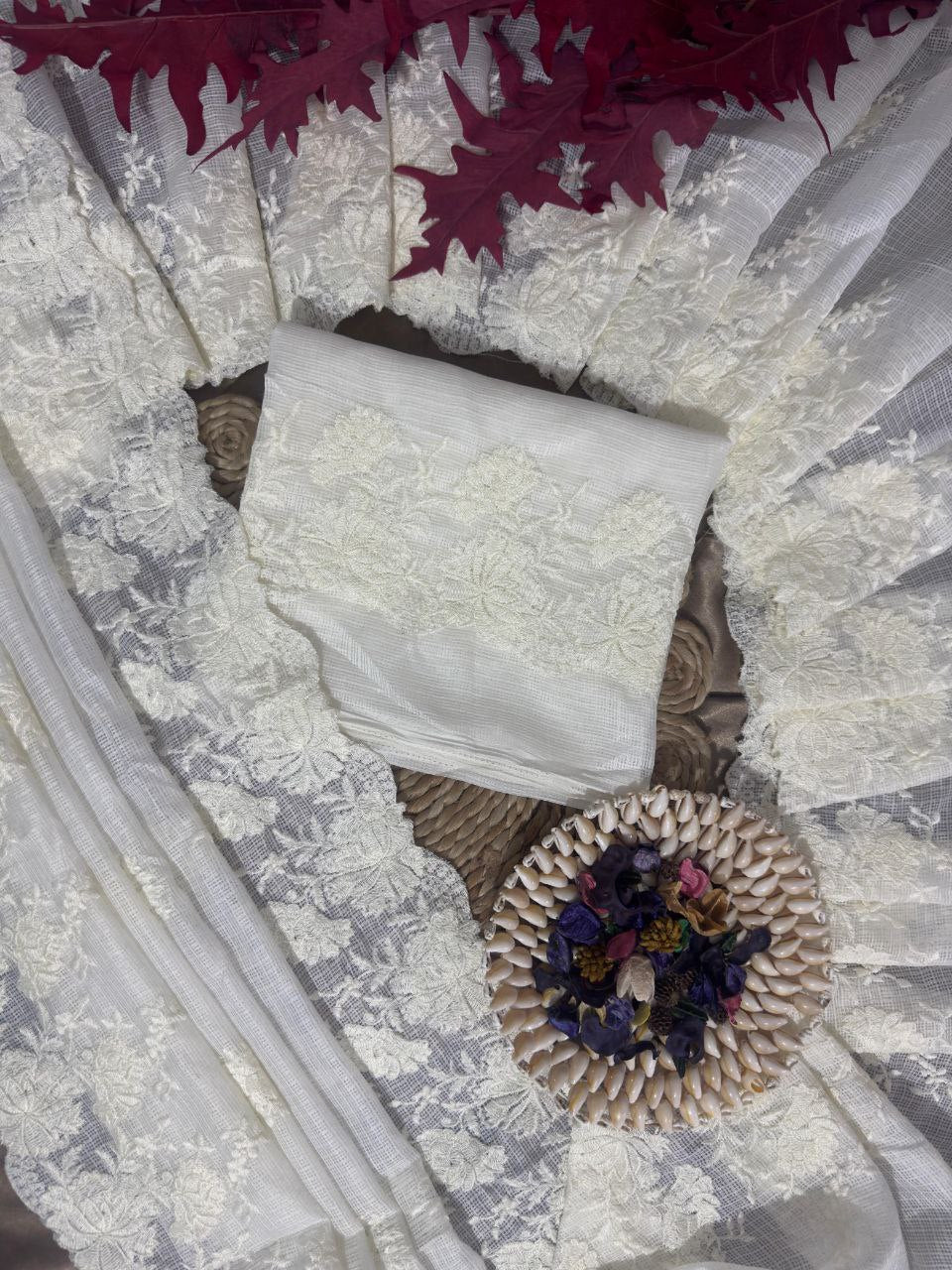 Doriya Kota Silk Saree With Blouse