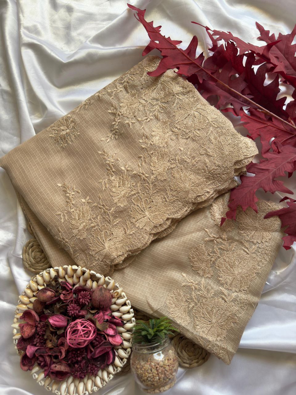 Doriya Kota Silk Saree With Blouse