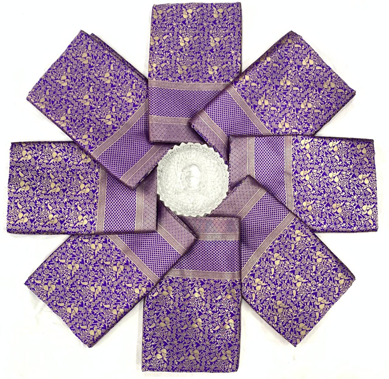 Kanjivaram Pallu Jacquard Saree For Women
