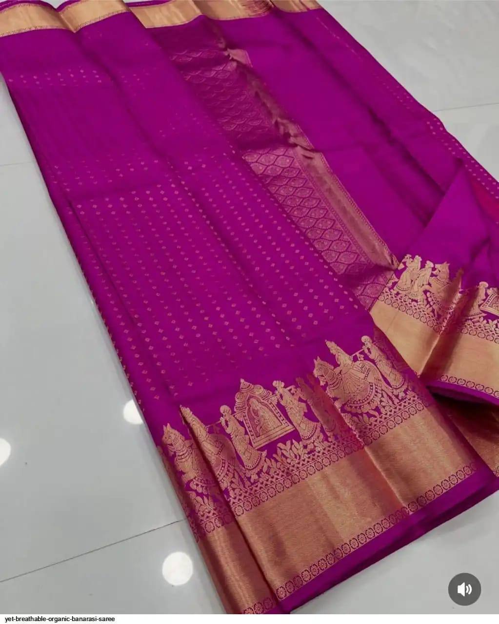 Soft Lichi Silk Saree 