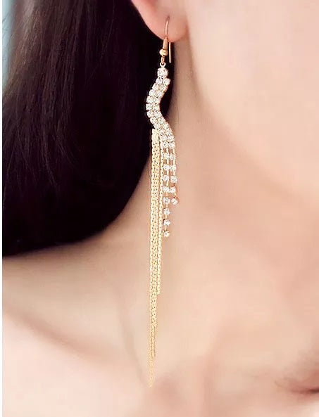 Long earrings hot sale for girls