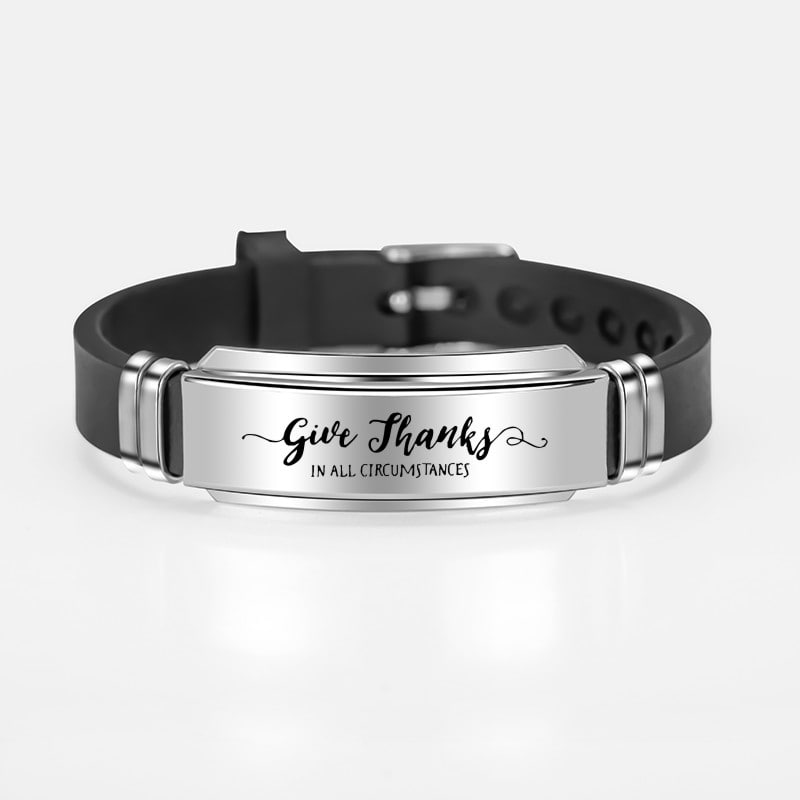 Latest Silver Plated Customizes Bracelet For Man and Women