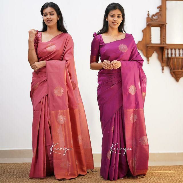 Reach Pallu Jacquard Saree For Women KP-5009