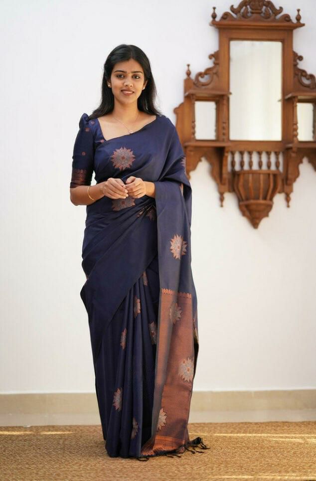 Reach Pallu Jacquard Saree For Women KP-5009