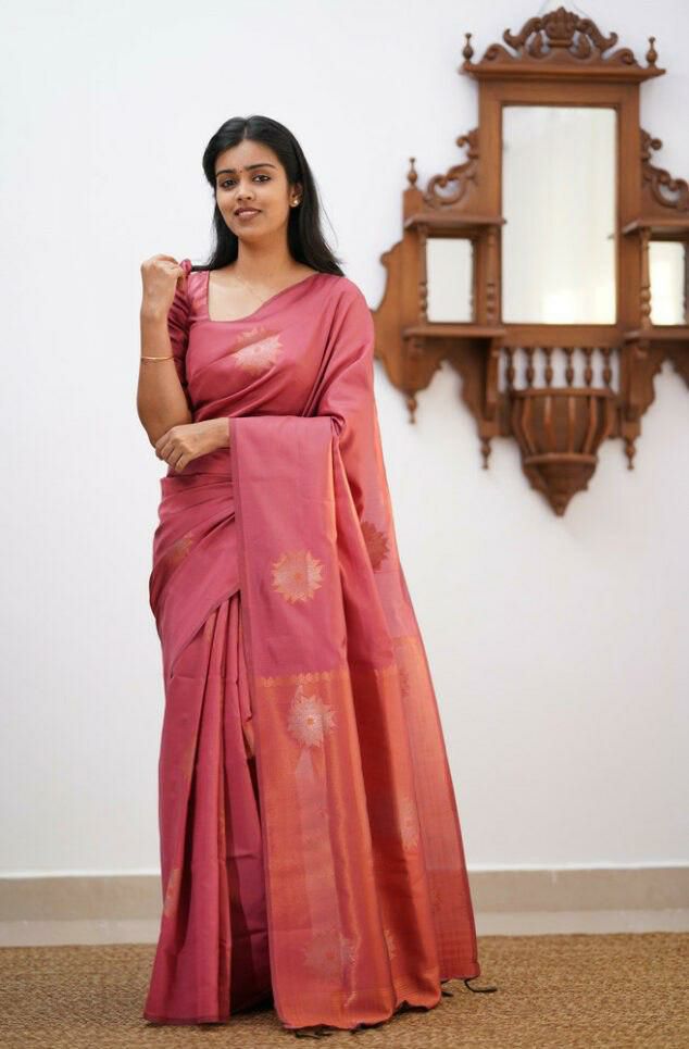 Reach Pallu Jacquard Saree For Women KP-5009