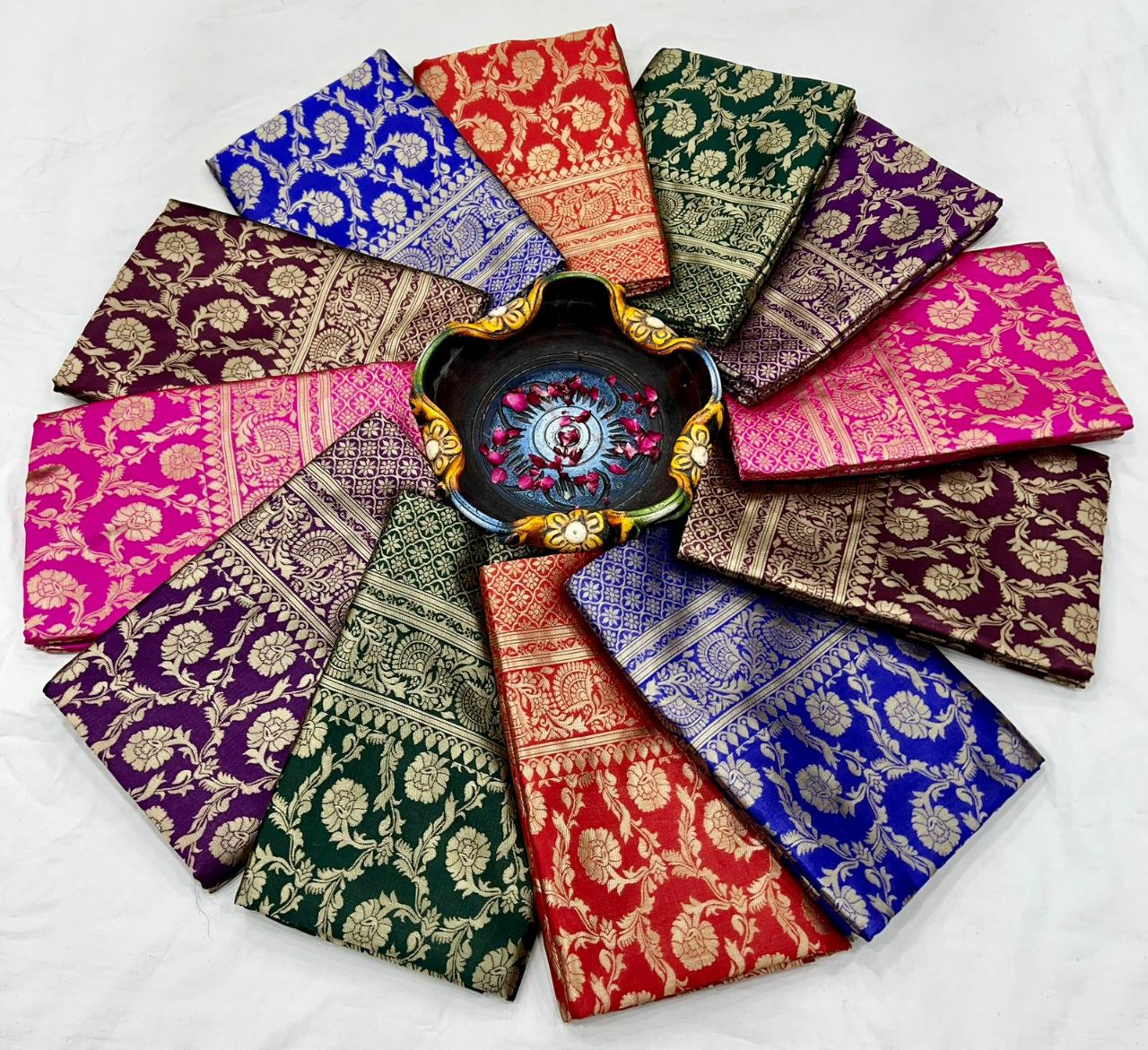 Lichi Silk Jacquard Saree