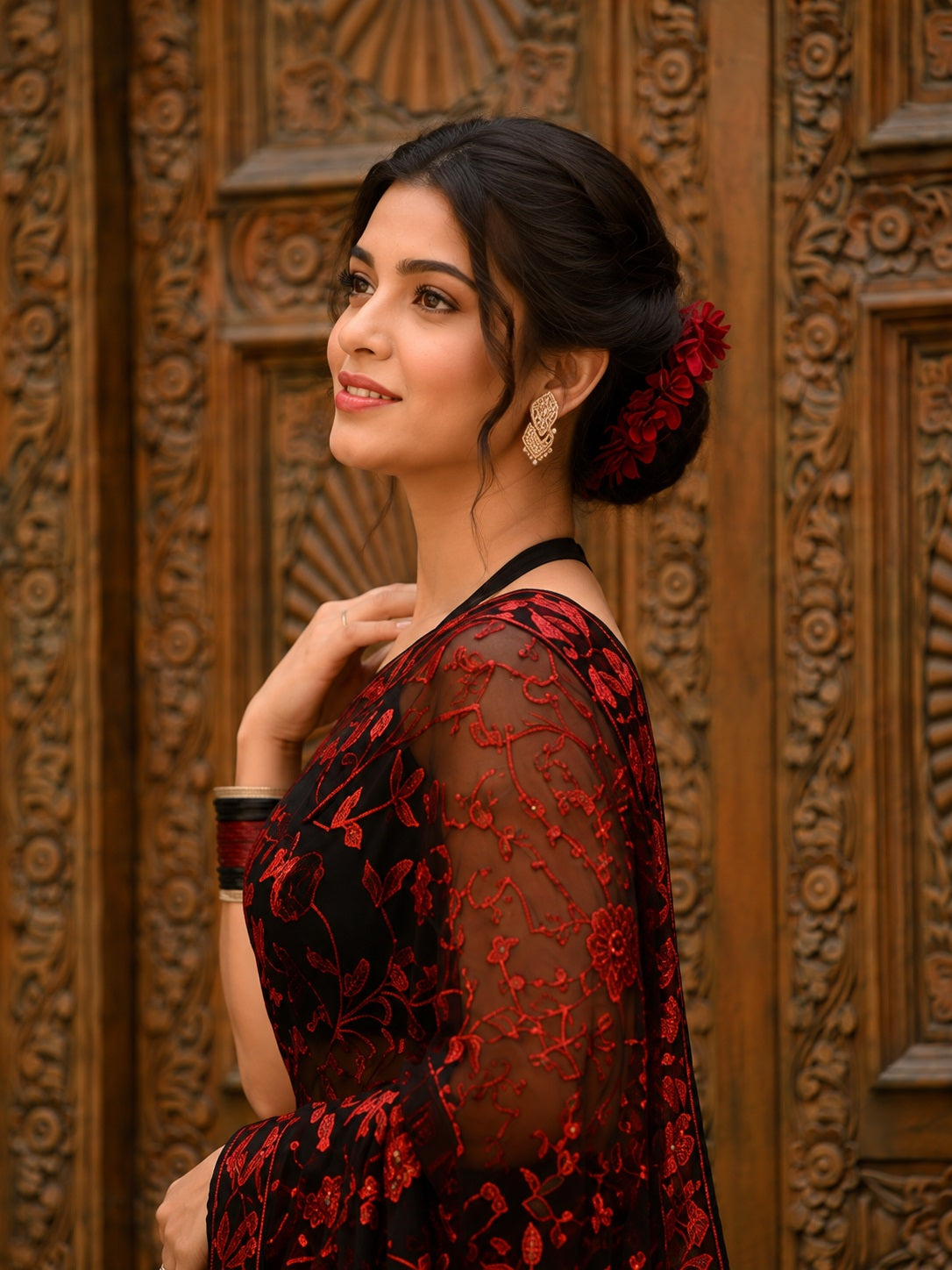 Trending Sequence Work Saree