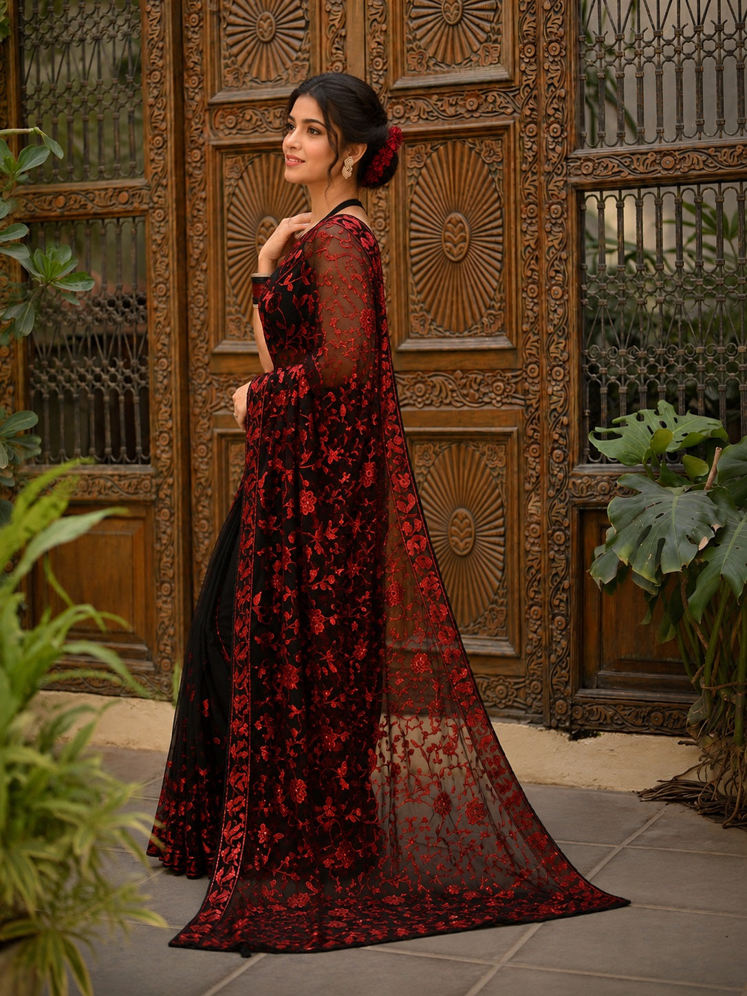Trending Sequence Work Saree