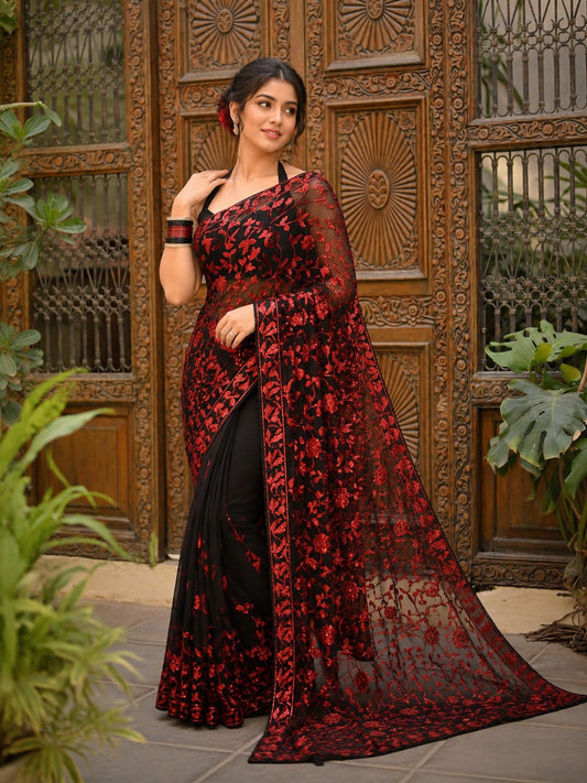 Trending Sequence Work Saree