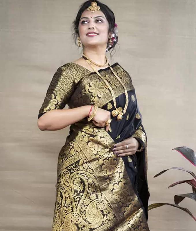 Banarasi Silk Jacquard Saree Blouse