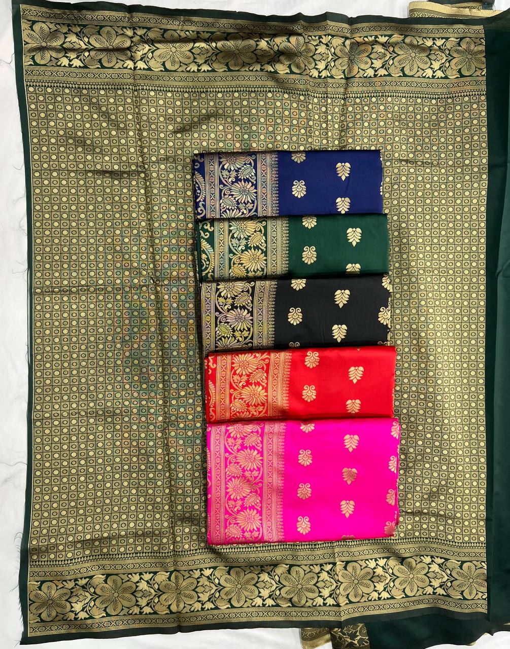 Banarasi Silk Jacquard Saree Blouse