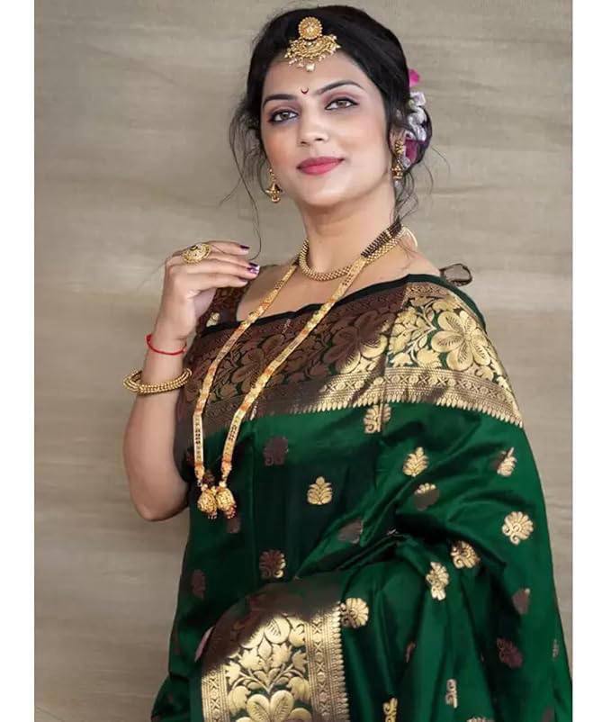 Banarasi Silk Jacquard Saree Blouse