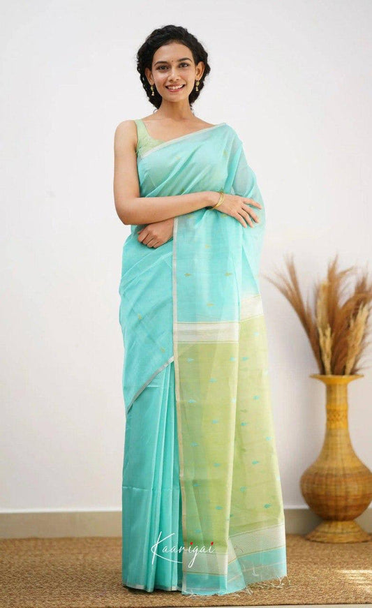 Exquisite Soft Linen Slub Saree