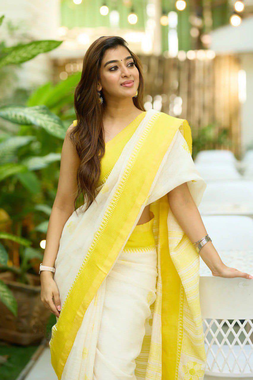 Soft Lilan Slab Jacquard Saree