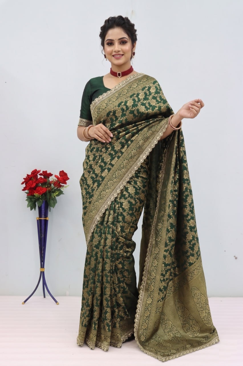 SIlk Banarasi Saree Blouse