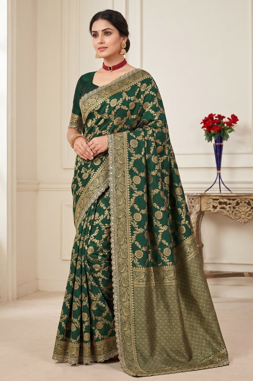 Banarasi SIlk Saree Blouse For Wedding