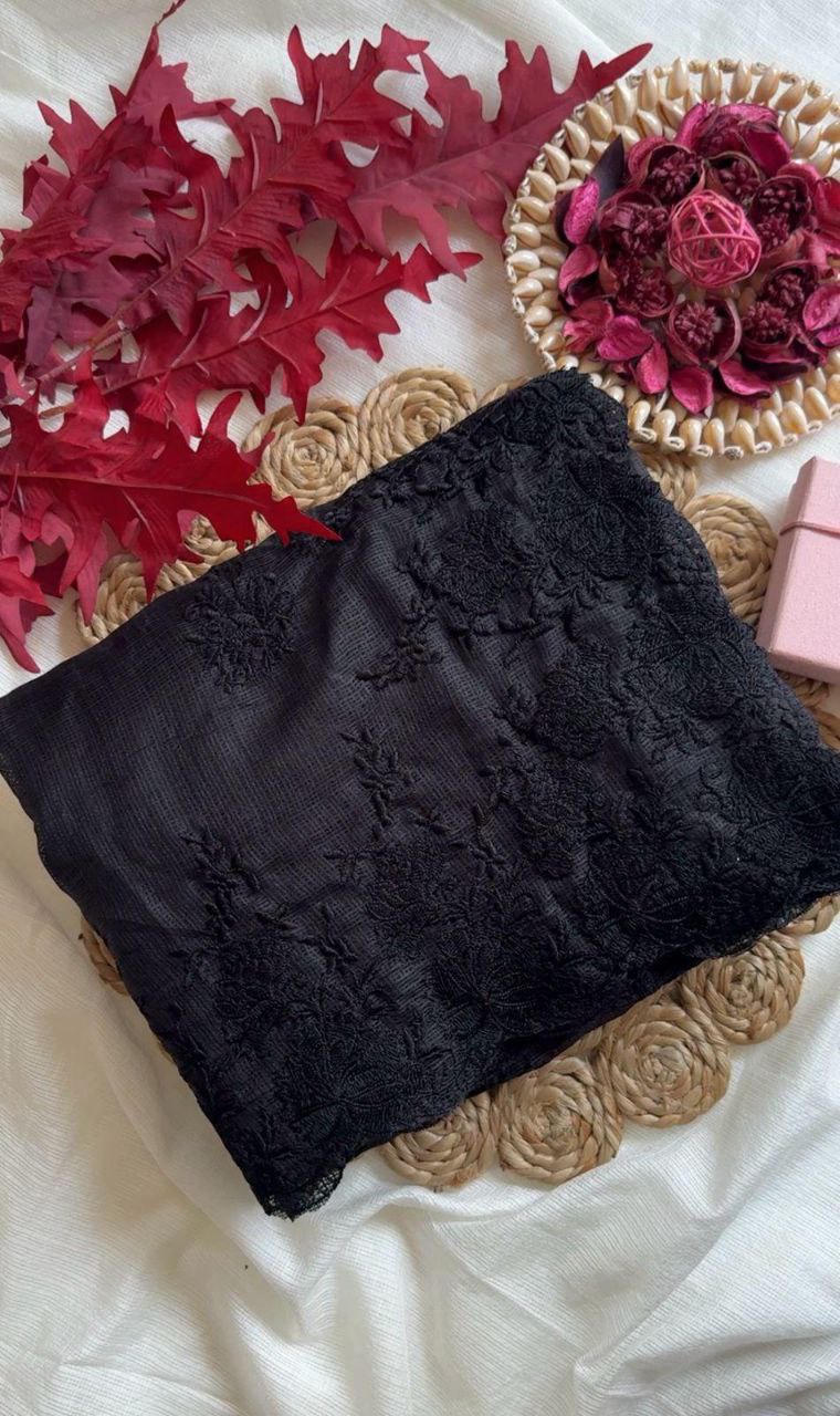 Doriya Kota Silk Saree With Blouse