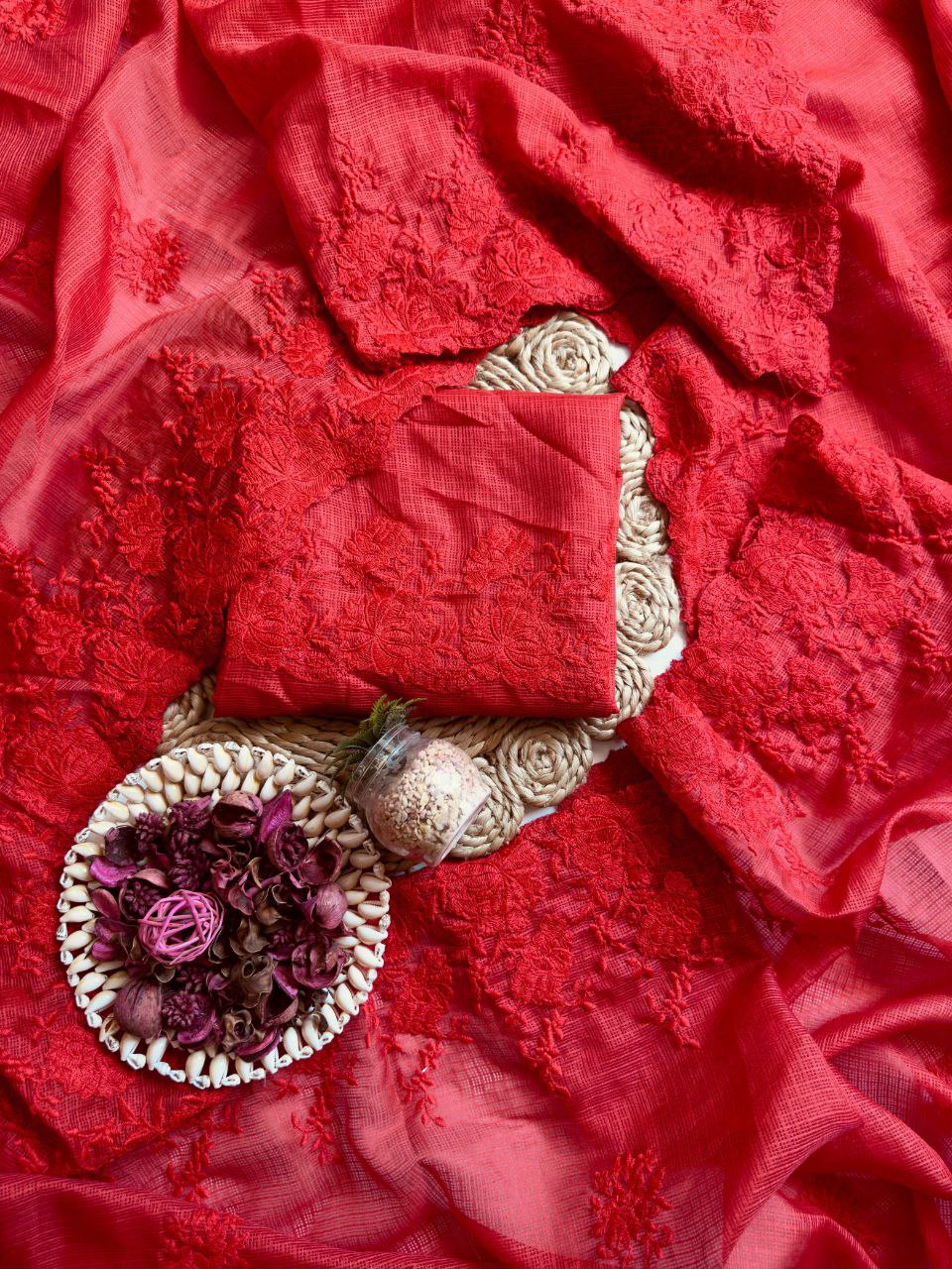 Doriya Kota Silk Saree With Blouse
