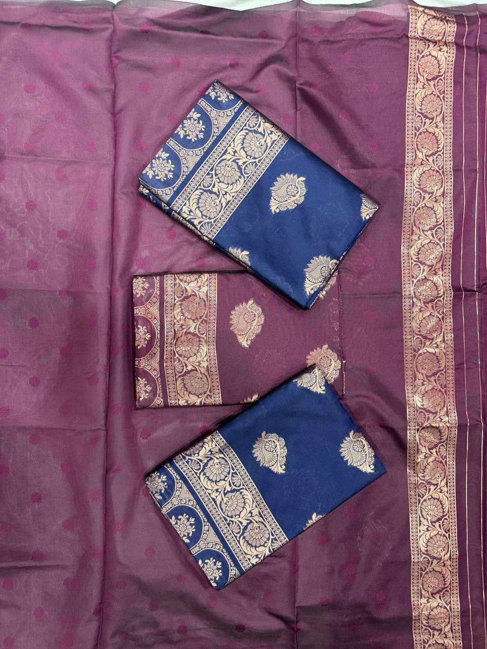 Exquisite Soft Lichi Silk Saree
