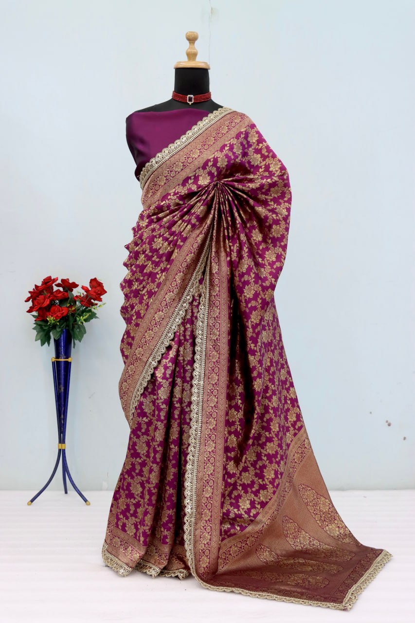 SIlk Banarasi Saree Blouse