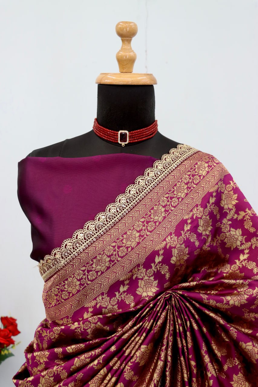SIlk Banarasi Saree Blouse