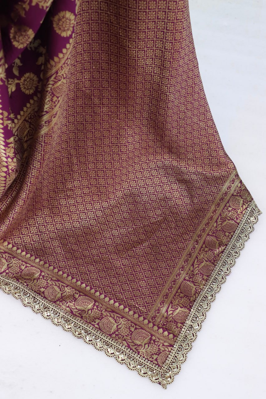 Banarasi SIlk Saree Blouse For Wedding