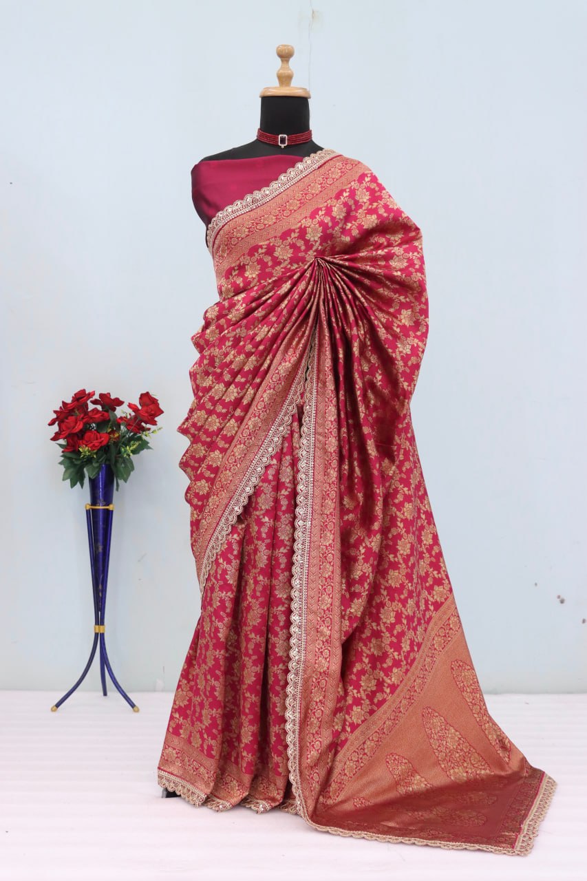 SIlk Banarasi Saree Blouse