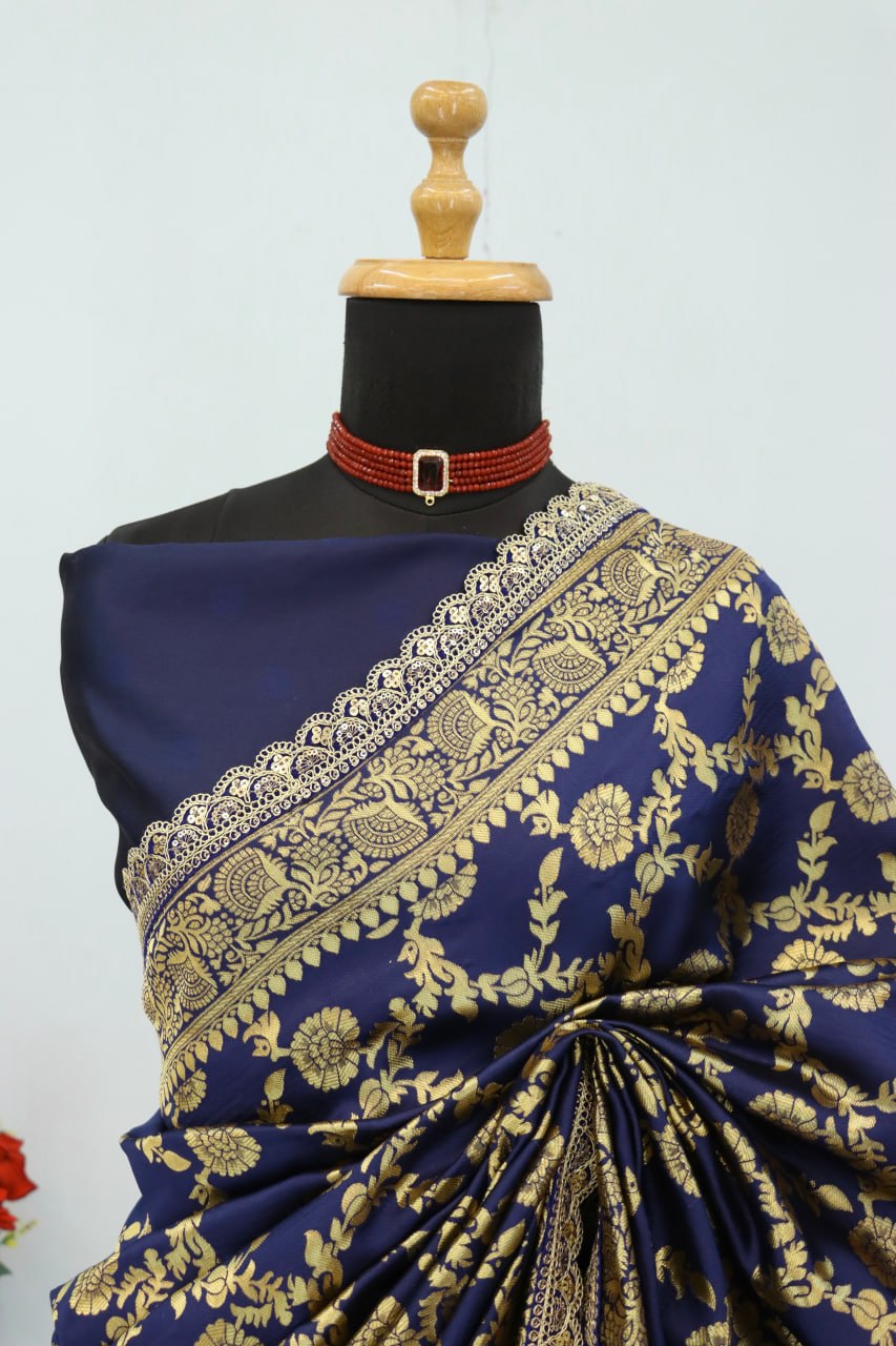 Banarasi SIlk Saree Blouse For Wedding