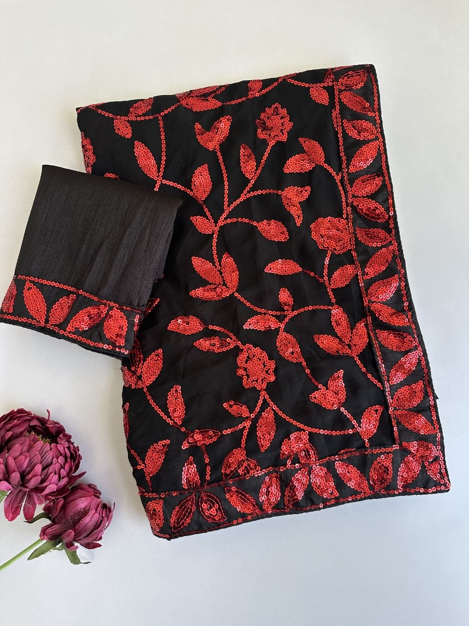 Trending Sequence Work Saree