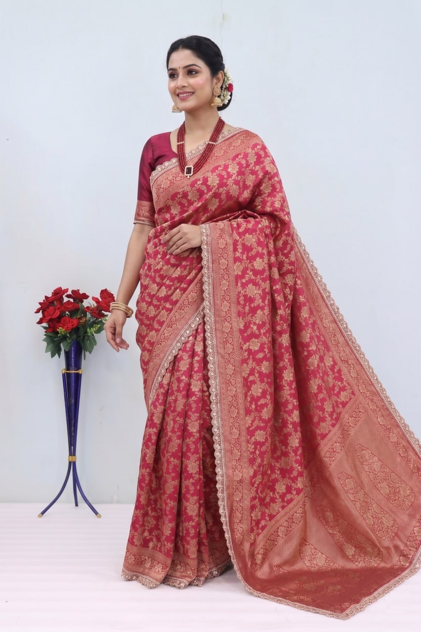 SIlk Banarasi Saree Blouse