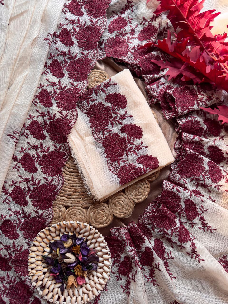Doriya Kota Silk Saree With Blouse