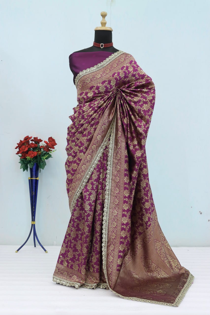 SIlk Banarasi Saree Blouse