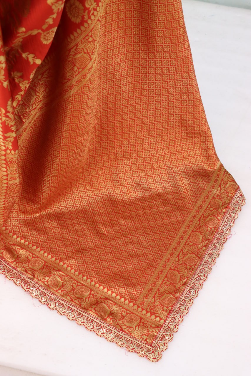 Banarasi SIlk Saree Blouse For Wedding