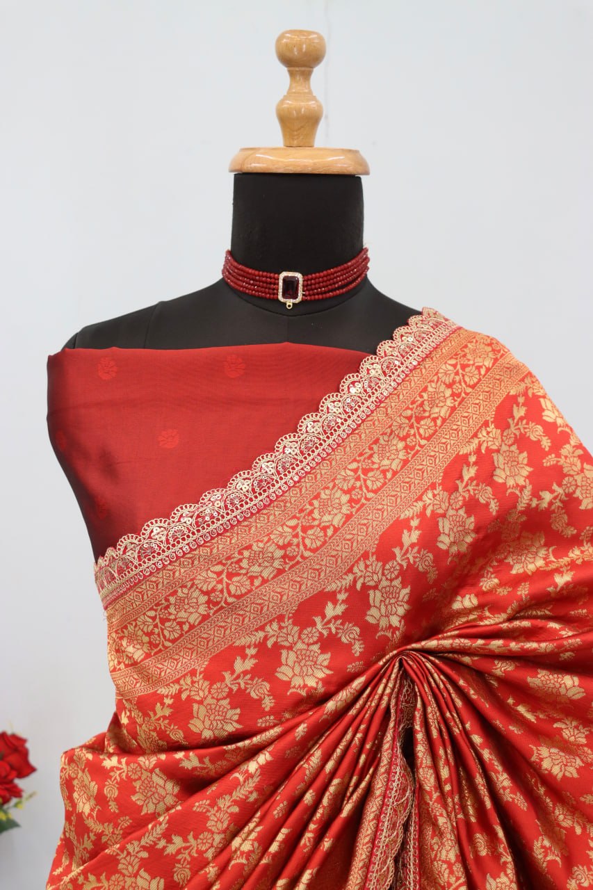 SIlk Banarasi Saree Blouse