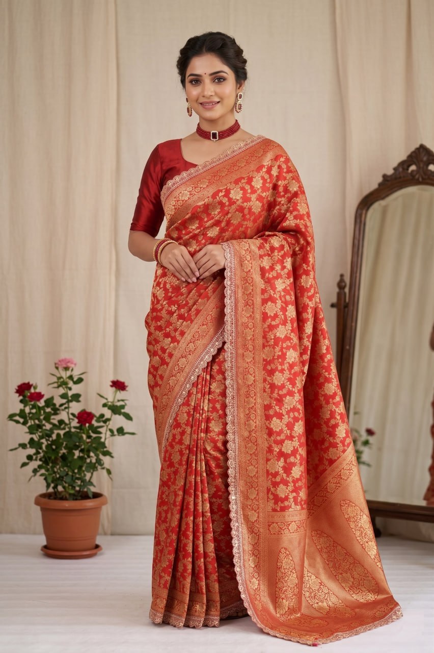 SIlk Banarasi Saree Blouse