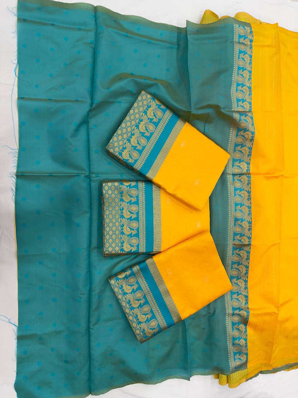 Silk Saree with Jacquard Work