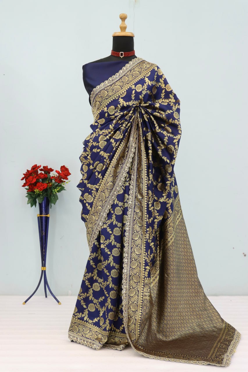 Banarasi SIlk Saree Blouse For Wedding