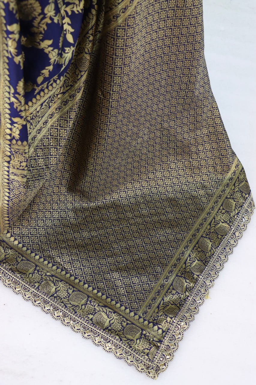 Banarasi SIlk Saree Blouse For Wedding