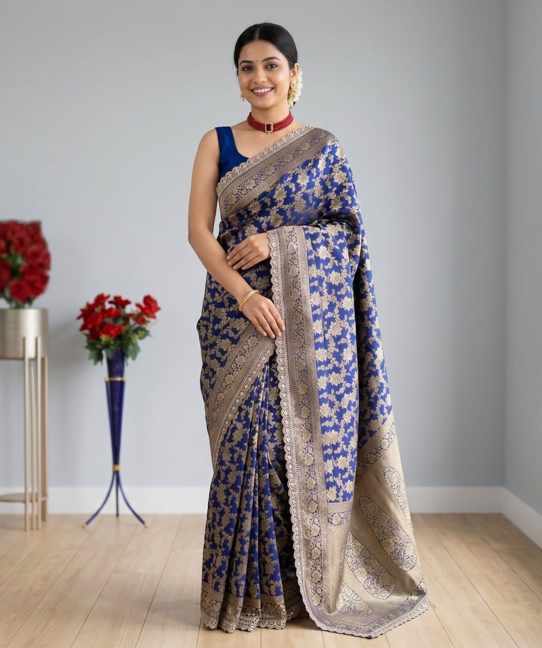 SIlk Banarasi Saree Blouse